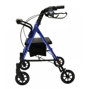 Lumex® Set n’ Go Rollator – Adjustable Height Walker with Seat - Image 1