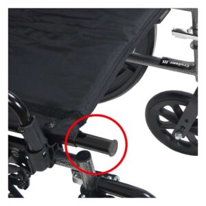 Drive Medical Cruiser III Wheelchair - Image 3