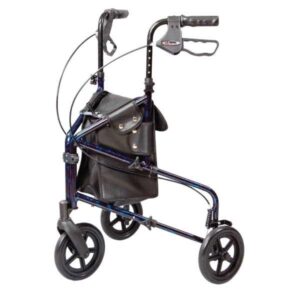 Carex Trio Rolling Walker – Lightweight Mobility Walker 3 Wheels - Image 1