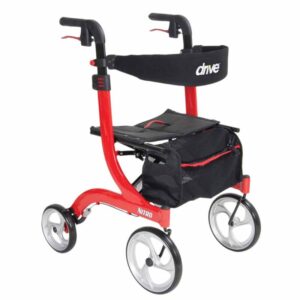 Drive Medical Nitro 4 Wheel Rollator - Image 1