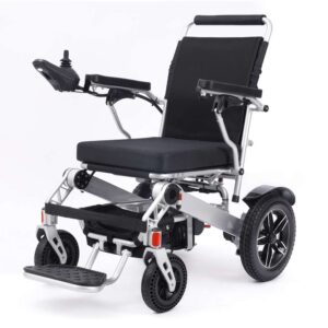 Med Mobility CM-0030 Lightweight Folding Power Wheelchair - Image 1