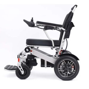 Med Mobility CM-0030 Lightweight Folding Power Wheelchair - Image 3