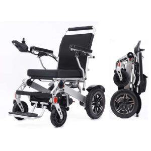 Med Mobility CM-0030 Lightweight Folding Power Wheelchair - Image 6