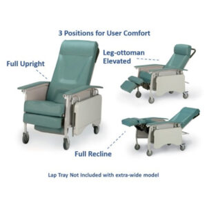Invacare Deluxe Wide Geriatric Recliner Chair – Medical-Grade Comfort - Image 4