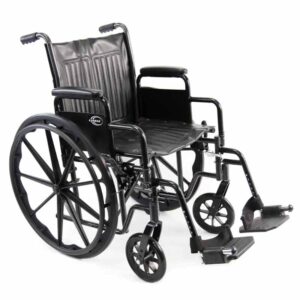 Karman KN-700T Standard Steel Manual Wheelchair - Image 1