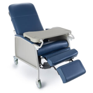 McKesson Blue Ridge 3-Position Recliner – Premium Geri-Chair for Patient Comfort & Care