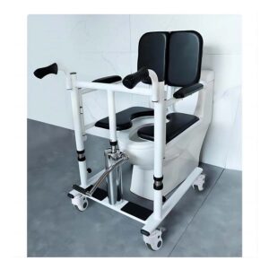 Med Mobility Hydraulic Manual Patient Transfer Lift for Elderly - Image 3