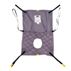 Joerns Hoyer Long Seat Sling with Commode Opening– Full Support for Seated Transfers