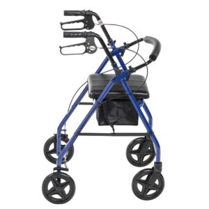 Drive Medical Aluminum Rollator, 7.5" Casters - Image 2