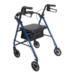 ProBasics Deluxe Aluminum Rollator – Lightweight Walker with Seat - Image 10