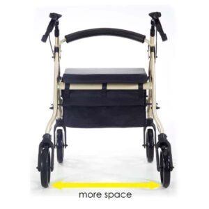 Comodita Spazio Heavy Duty Walker with Seat - Image 5