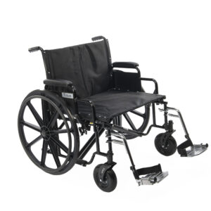Titus Extra Wide Wheelchair – Heavy Duty Wheelchair for Bariatric Support - Image 2