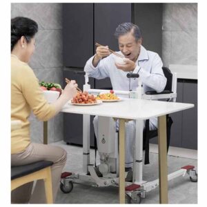 Med Mobility Electric Patient Transfer Lift Chair Fixed Legs - Image 5