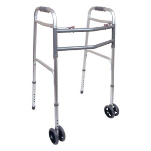 ProBasics Bariatric 2-Button Walker with 5-inch Wheels