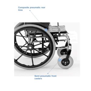 Invacare Tracer IV Heavy-Duty Wheelchair - Image 6