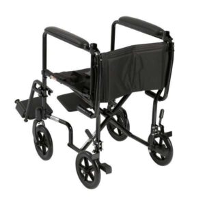 Drive Medical Lightweight Transport Chair Aluminum Frame - Image 2