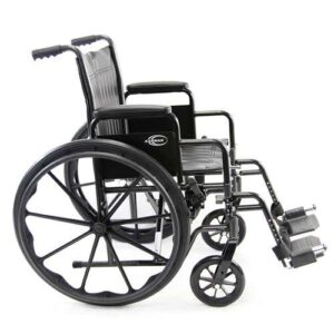 Karman KN-700T Standard Steel Manual Wheelchair - Image 2