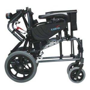 Karman MVP-502 Self Propel Ergonomic MVP Reclining Transport Chair - Image 7