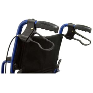 Karman LT-1000 Aluminum Transport Wheelchair - Image 4