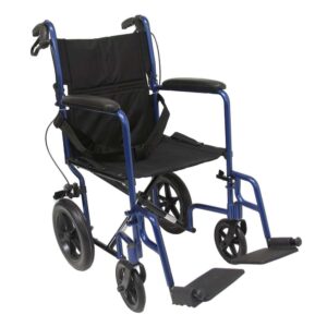 Karman LT-1000 Aluminum Transport Wheelchair - Image 1